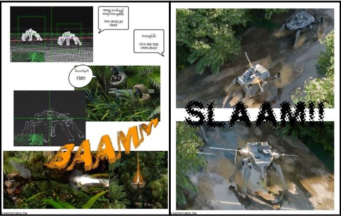 AMBUSHED MECH - COMIC STRIP - Small view 2