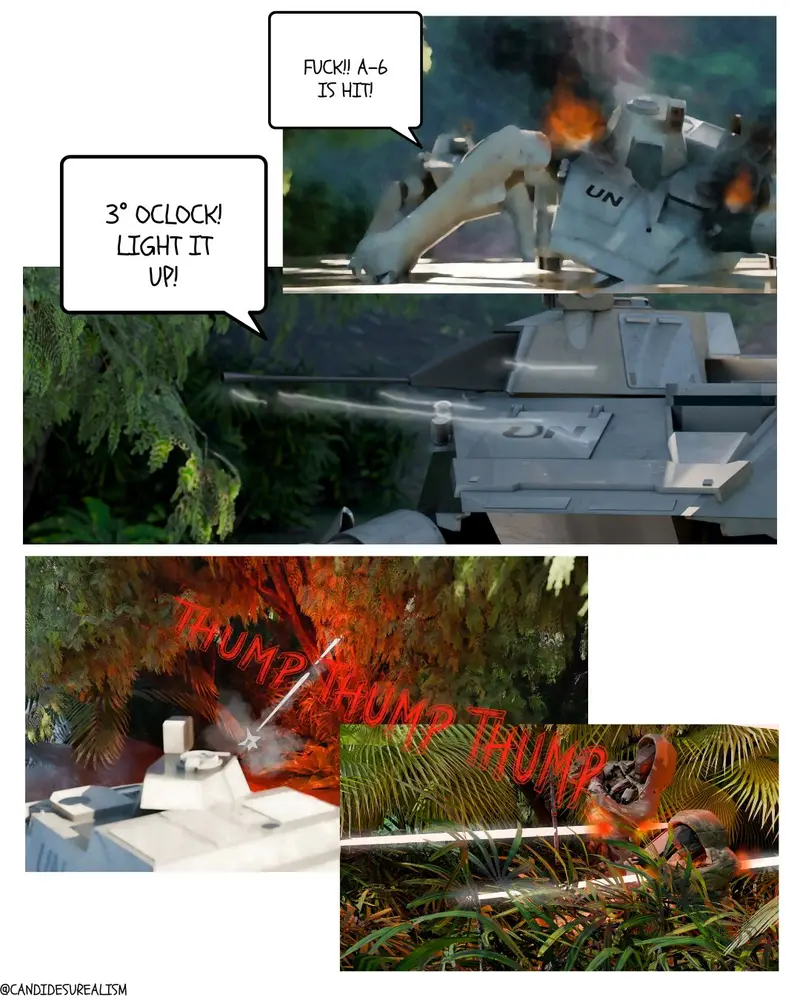 AMBUSHED MECH - COMIC STRIP - Image 4