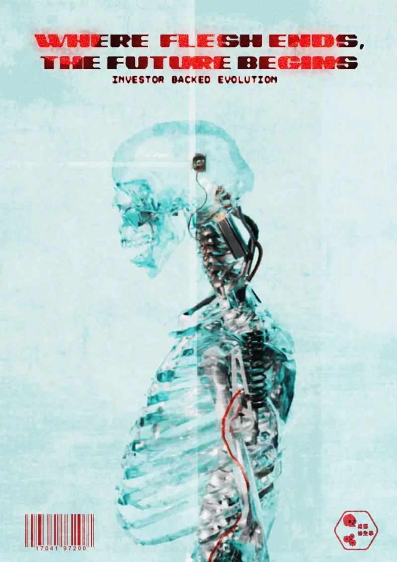 WHERE FLESH ENDS - Portrait view